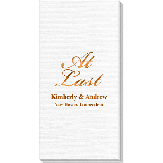 At Last Luxury Deville Guest Towels